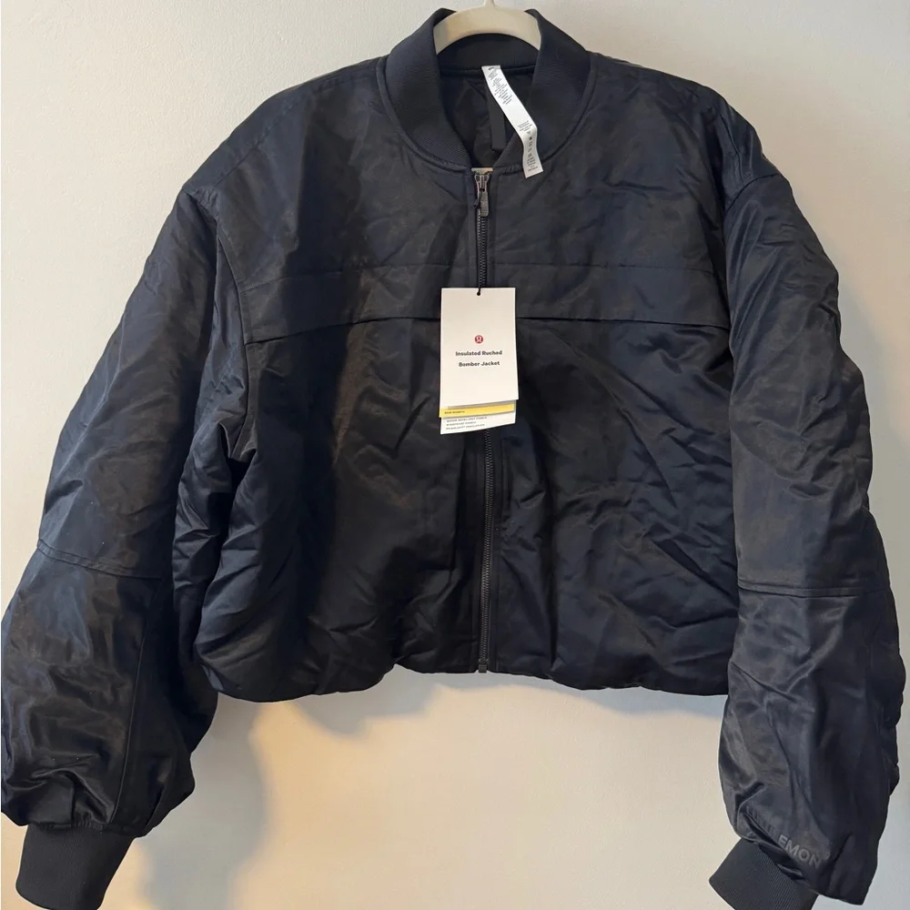 Lululemon Insulated Bomber Jacket size 10 NWT - Picture 3 of 8